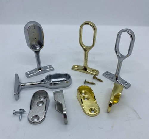 Oval end centres support - end,