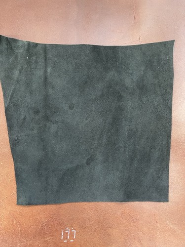 30cm leather sheet black - x,