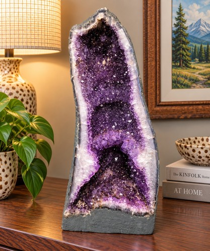 Amethyst crystal geode 1190 - geode,