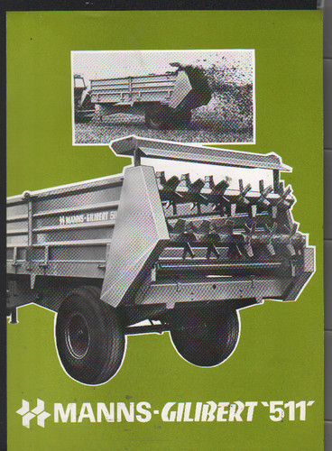 Manns gillibert 511 manure - "gillibert, 511"