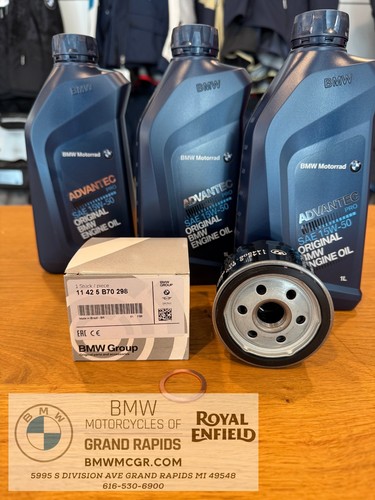 Bmw oil change kit - oil,