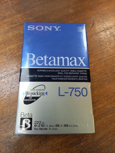 Sony betamax 750 video tape - betamax,
