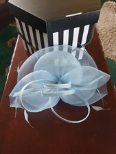 Stylish Wedding Fascinator Hat - Blue