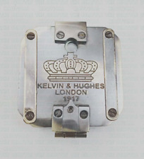 Nautical Solid Brass Antique Kelvin & Hughes 1917 Brunton Compass Christmas Gift