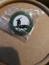 Carmarthenshire Wildfowlers Association,50 years badge,25mm,WAGBI/BASC