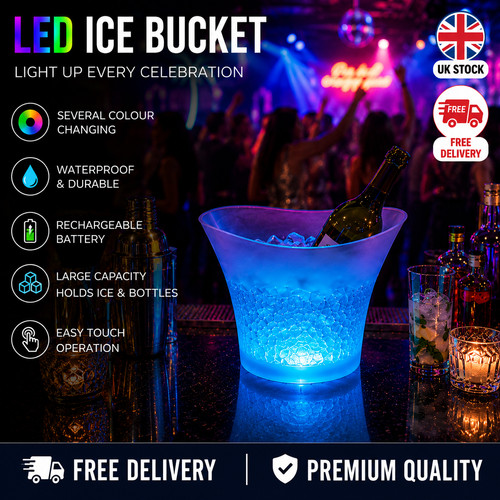 Led colour changing ice - led,