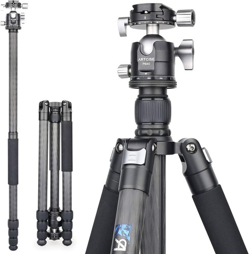 Artcise carbon fiber tripod - carbon,