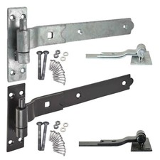 Gate Hinges Heavy Duty CRANKED