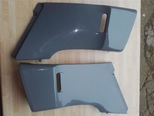 Yamaha XT600 3TB 3UW Tank Trim Air Hat Right Left Grey Side Trim