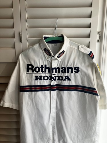 Vintage rothman honda shirt - rothman's,