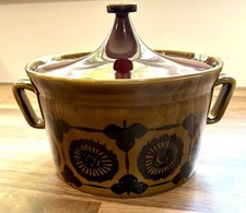 1960s Stavangerflint ildfast (Inger Waage) Lidded Casserole Dish. PERFECT