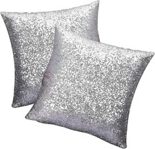 SwirlColor Sequins Pillow Case