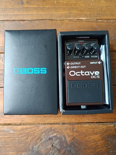 Boss octave guitar - boss, oc-5