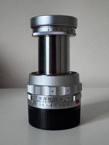 Leica elmar 9cm 90mm lens - f/4,