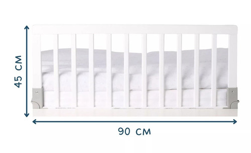 Babydan wooden bed - babydan, rail