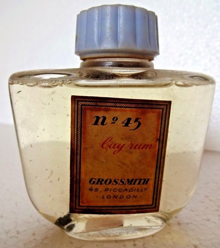 Vintage bottle bay rum - bottle, of