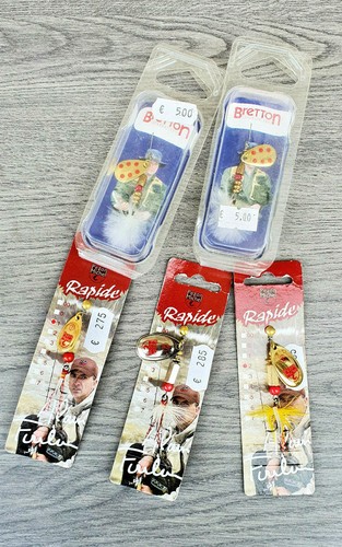Lot fishing spoons - 5,
