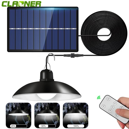 Dimmable solar pendant - dimmable,