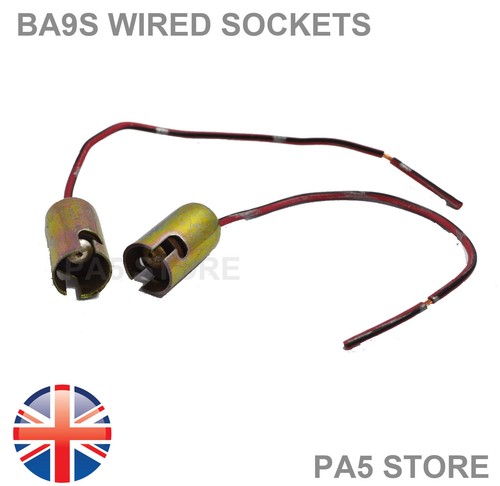Ba9s t4w light bulb socket - 2x,