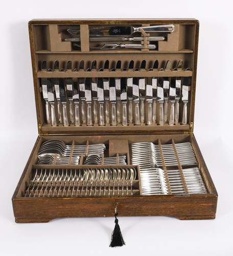 Vintage canteen silver - x, 12