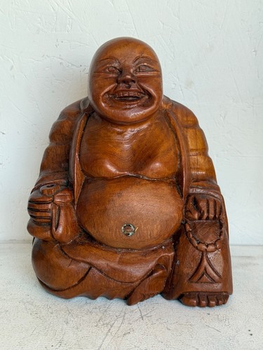 Large wooden budha - budha, 20cm