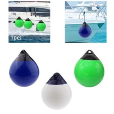 Round Boat Fender Buoy Ball Anti Scratch Multipurpose with Eye Hole 30x35cm