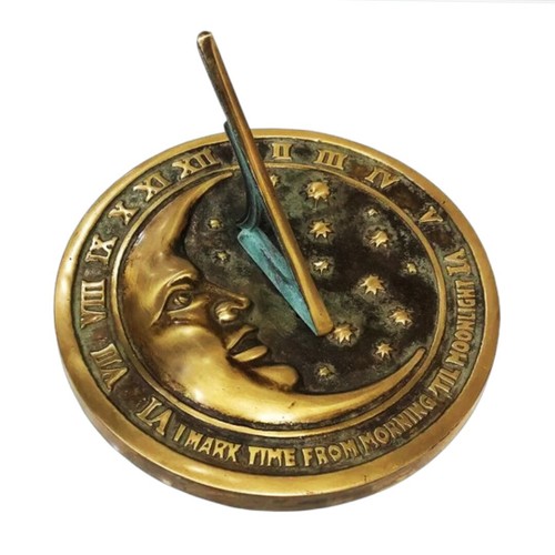Solid brass moon stars - solid,
