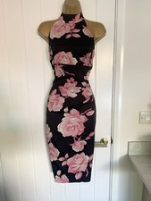 Karen Millen Satin Pink Rose