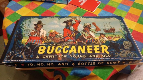 Waddingtons buccaneer board - waddingtons,