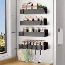 Magnetic Spice Rack for Refrigerator，Fridge Organizer for Kitchen Organizatio...