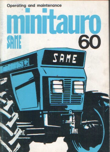 Same tractor minitauro - tractor, 60