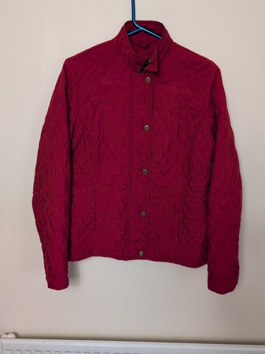 Barbour ladies red shottley - red,
