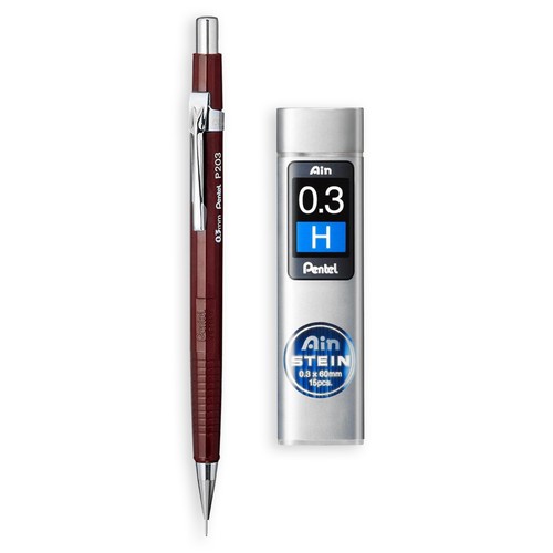 Pentel p203 mechanical pencil - mechanical,
