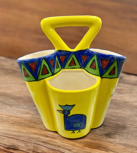 Yellow blue talavera - &, ceramic