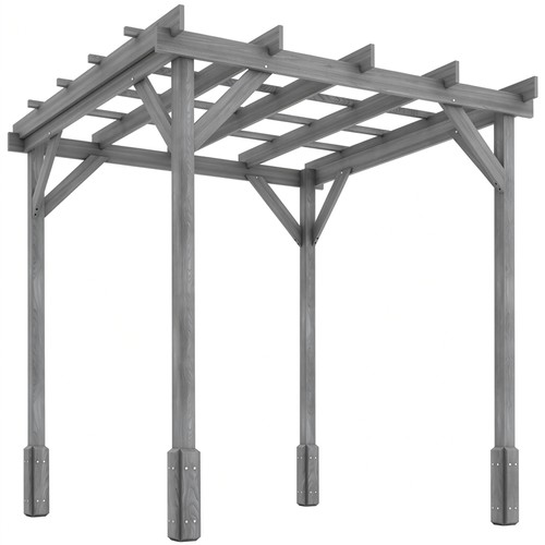 Outsunny wooden pergola - 2, 2m