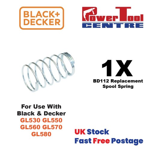 Black decker strimmer spool - black, &