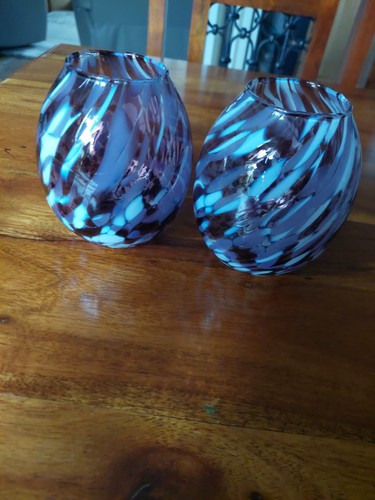 Murano vintage glass pair - vintage,