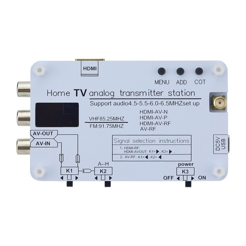 Analog signal transmitter - tv,
