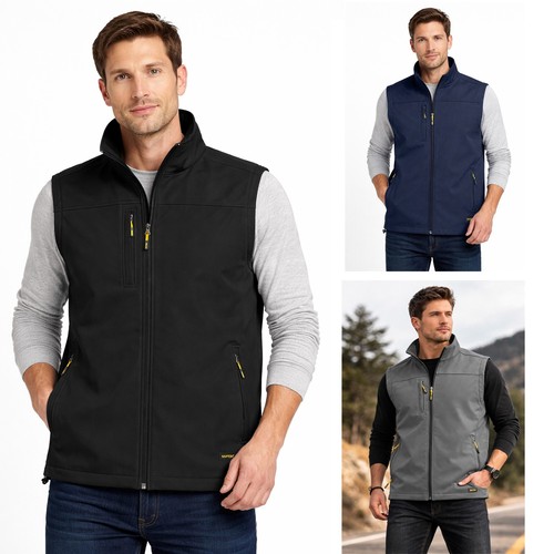 Mens softshell bodywarmer - mens,
