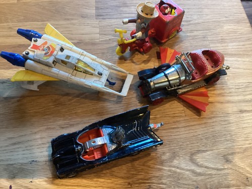 Vintage movie toy cars - toy,