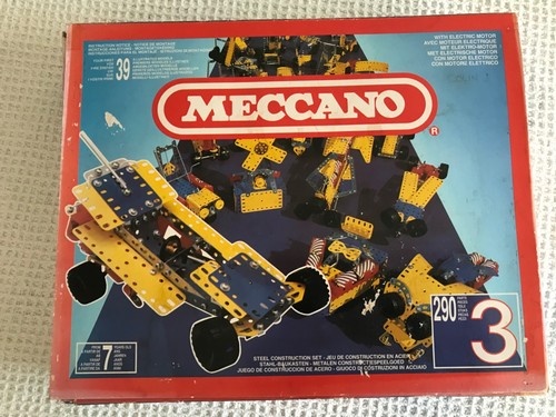 Vintage meccano set 290 steel - meccano,