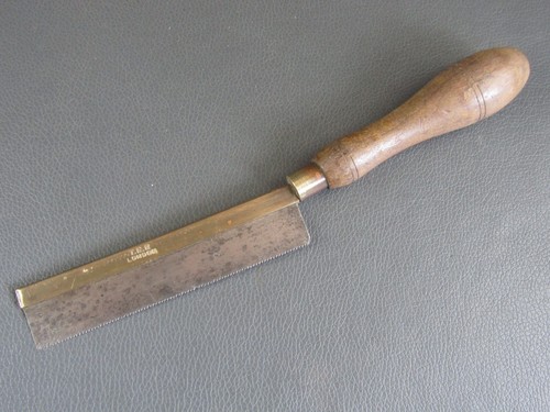 Vintage brass backed - brass,