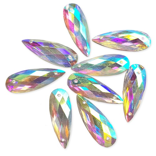 50pcs 8x22mm teardrop - teardrop, sew