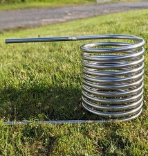 Double length 25.4mm water heater coil - 12 metres - hot tub stock tank bathtub