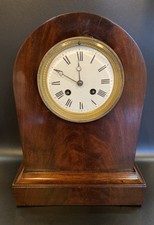 G&S French Style Dome Top Mantle Clock with Key Working Order