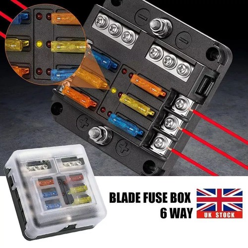 Way blade fuse box - way, block