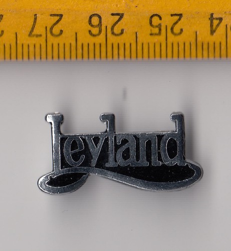 Vintage enamel british leyland - enamel,