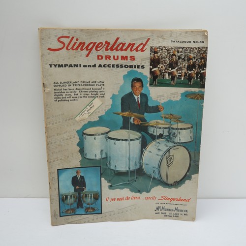 1960 slingerland drums catalog - 1960,