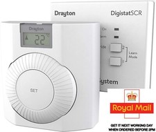 Drayton RF601 Digistat + RF Wireless Room Thermostat - NEW - FREE DELIVERY