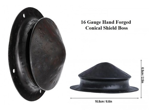 17cm historic viking shield - 17cm,